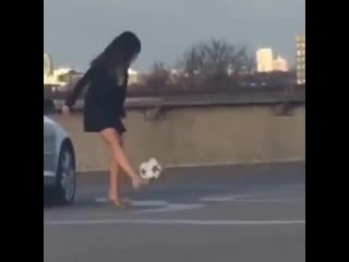 some girls know how to handle the ball