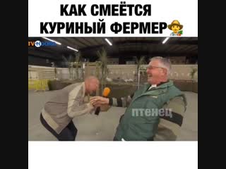 chicken farmer laugh))